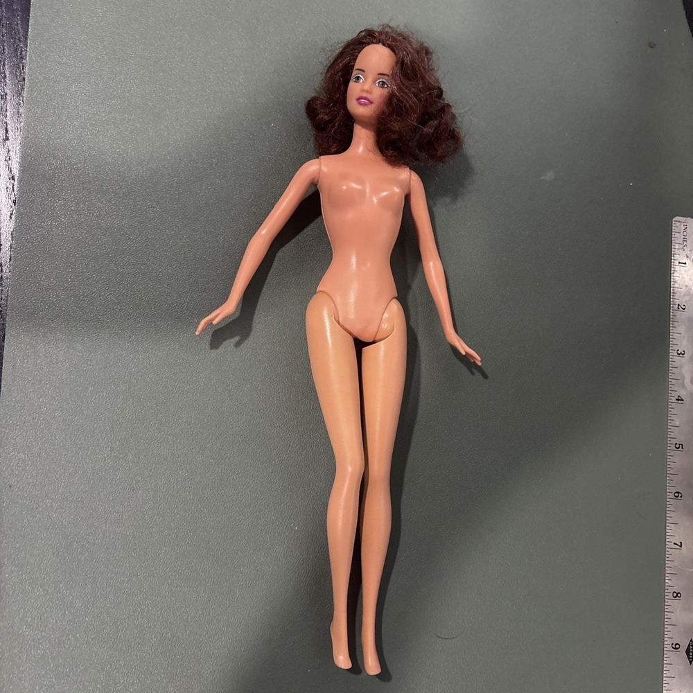 VTG 1999 Mattel Barbie Midge Doll Red Auburn Hair Nude As-Is 90s Diva Face
